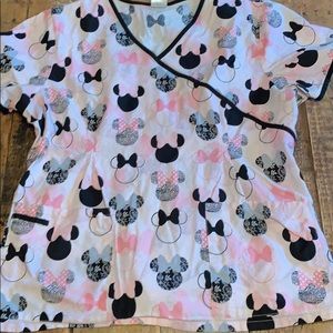 Disney scrub top